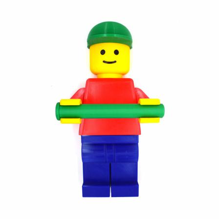 Toalettpappershållare För Barn Lego 35 Cm Lång Multifärg One Size