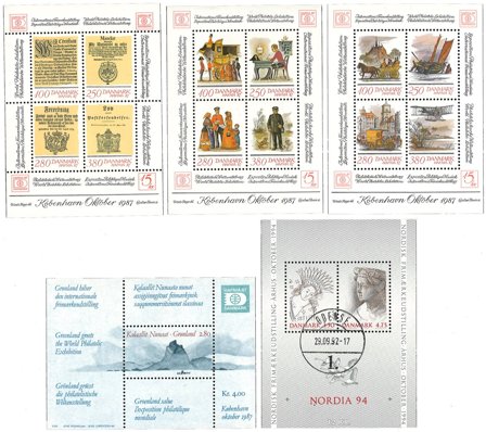 Danmark, Grønland - Pakke med HAFNIA-udgaver
