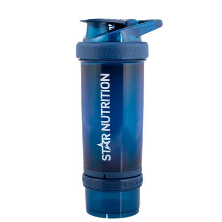 Shakers Star Nutrition Gear Star Nutrition Smartshake Blue 750 ml - Bodyman.dk