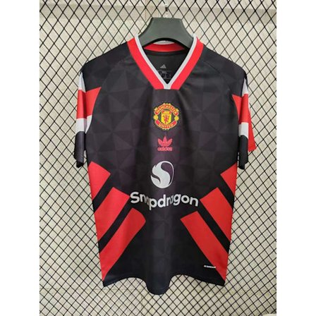 25-26 Manchester United F.C. Sort Special Edition Træningsfodbold T-shirt S-4XL