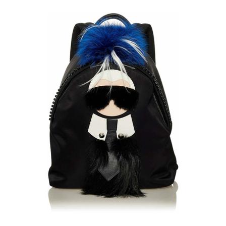 Fendi Vintage Pre-owned Backpacks Sort, Herre Vintage Tasker, Størrelse: ONE Size