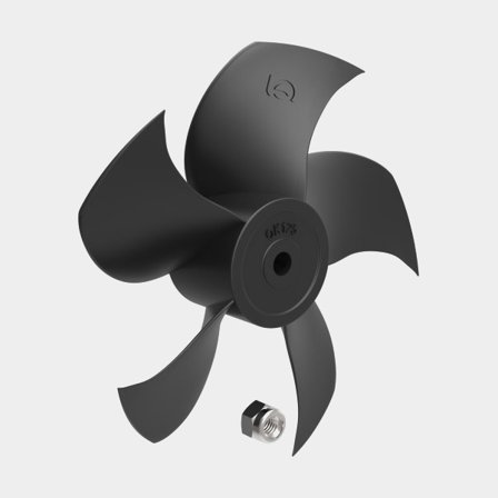 Propel til bovpropel Quick, passer til Ø125 mm