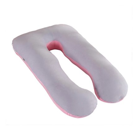 Bomulds Pudebetræk Til U-formet Graviditetspude Vaskbar Behagelig Pudebetræk Til Sideliggende Pude