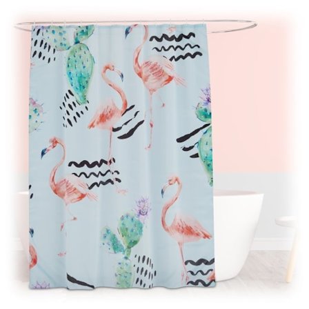 Duschdraperi 180x200 cm med motiv