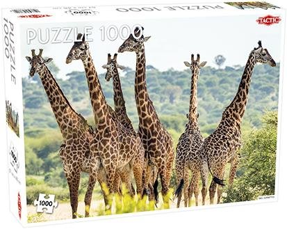 Tactic Puslespill Sjiraffer 1000 brikker