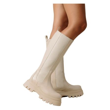 Alohas Laarzen , Beige , Dames , Maat: 41 EU Laarzen
