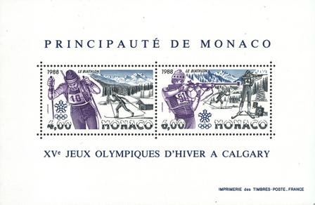 Monaco 1988 - YT BF40 - Postfrisk