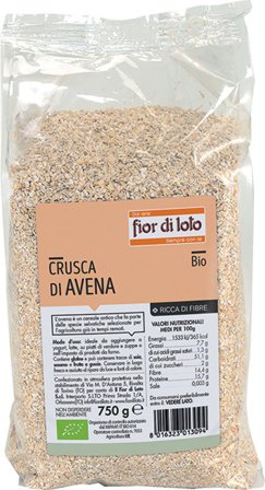 Fior Di Loto Crusca Di Avena Bio 750g