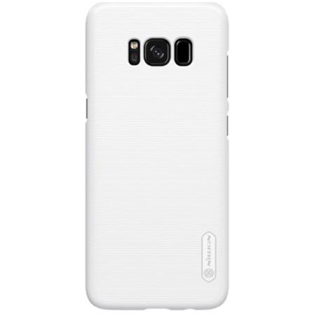 Galaxy S8 - Stilrent Matt Skal från NILLKIN Vit