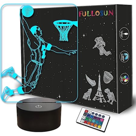 Basketball Sport Gifts Bedside Lamp For Xmas Holiday Birthday Gifts