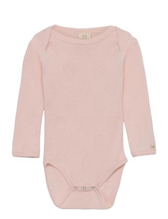 Body L.s. Bodies Long-sleeved Rosa Smallstuff