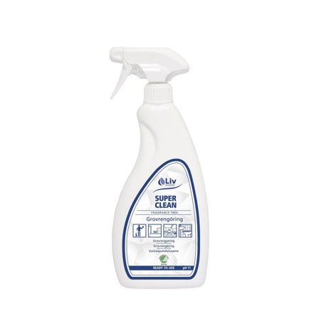 LIV Grovrent Super Clean oparf. 750ml - Lyreco - Städ och hygien - Rengöringsmedel - Grovrent