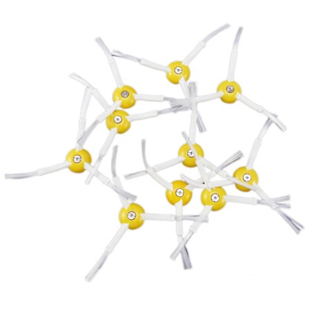 10 stk. sidebørste 3 til 800-serien 870, 880, 900-serien 980 robotstøvsuger reservedele støvsuger tilbehør