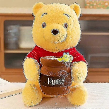 Ny Winnie the Pooh Plysj Søt Tegneserie Fylt Plysj Stor Bjørn Dukke Anime Plysjpute Leker Honningkrukke Pooh Barn For Gave