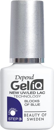Depend Gel iQ Blocks of Blue, Makeup, Gelénegle, Gel Neglelak