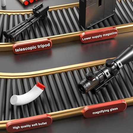 Nerf Rampage N-strike Elite leketøysblaster 18 Dart Drum Slam Fire Alder 8+ Lekepistol, 100 % ny