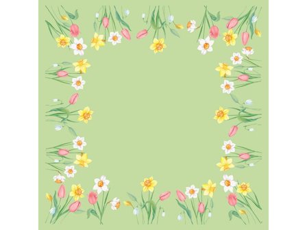 Dunicel Snibbduk Melody 84x84cm 20/fp - Lyreco - Kök och servering - Servetter och dukar - Snibbdukar