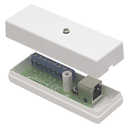 Alarmtech JB 103-6 Koblingsboks 8 skruesplinter, Alarm & sikkerhet