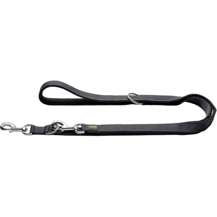 HUNTER T-Leash Maldon 20/200 Black/Grey
