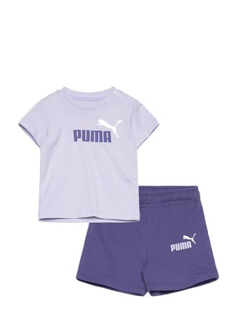 Minicats Ess Tee And Shorts Set Inf Blue PUMA
