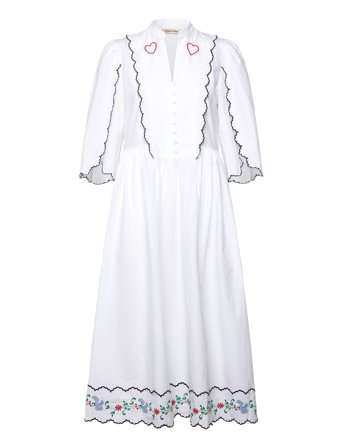 Stella Nova | Coloured Embroidered Loose Dress | 34