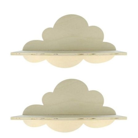 2 molnträhyllor 39 cm