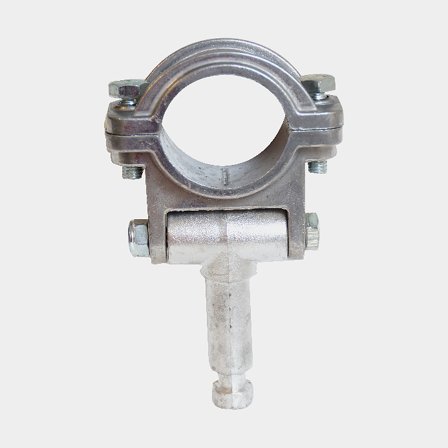 Dame de nage / fourche Hydrox, aluminium, articulée, Ø17 mm, pour rame jusqu'à Ø46 mm, 1 pièce