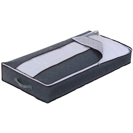 Quilt opbevaringspose til seng bund non-woven forstærkning hånd klud