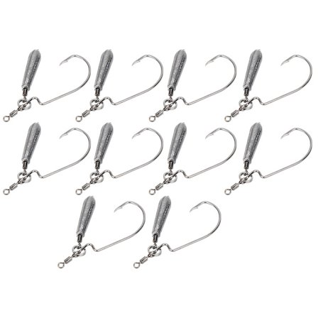 2 Påsar Vikt Högkolstål Vevkrok Bete Motvikt Fisketillbehör