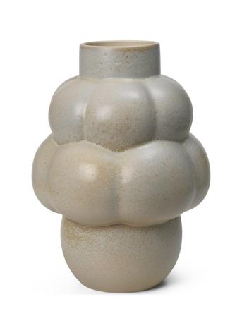 Balloon Vase 04 Vintage Glaze Home Decoration Vases Big Vases Beige LOUISE ROE