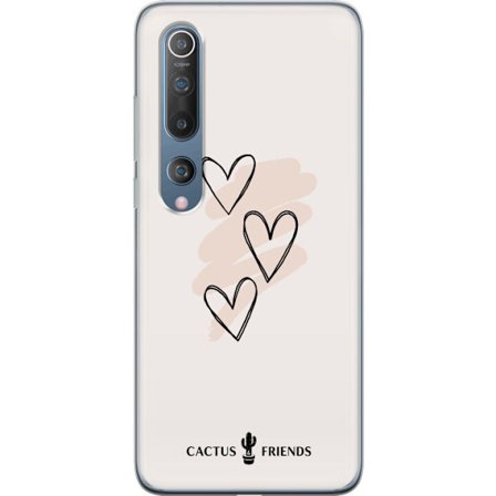 Yhteensopiva Puhelinkuori Xiaomi Xiaomi Mi 10 5G Cactus and Friends - Soft Romance Sketch