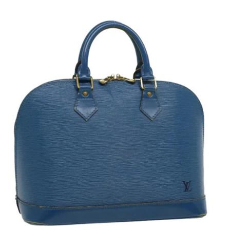 Louis Vuitton Vintage, Pre-owned Alma Bag Blauw, Dames, Maat:ONE Size