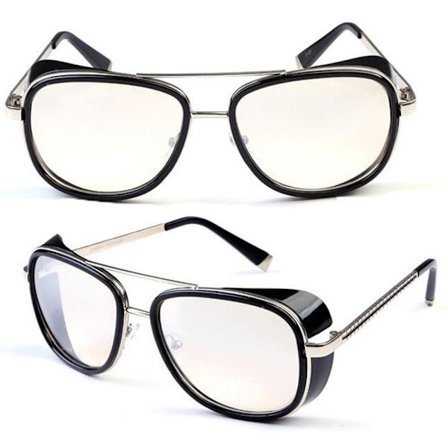 Stilrena Spegel Solglasögon