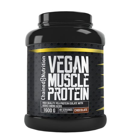 Laktosefri Proteinpulver Chained Nutrition Vegansk muskelprotein 1600 g, Chocolate - Bodyman.dk