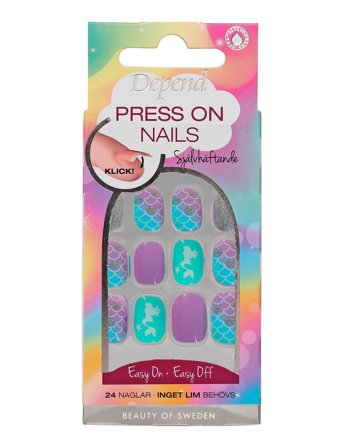 Depend Cosmetic Press On Nails Mermaid - Nude - ONE SIZE