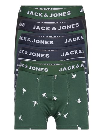 Jaclecter Trunks 5 Pack Jnr Green Jack & J S