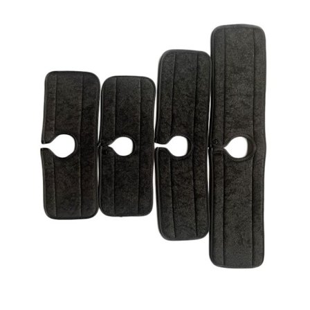 4 stk. Haneunderlag Toilet Vask Hane Absorberende Stænkpude Kitc