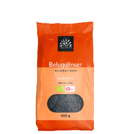 Urtekram Belugalinser 400 g