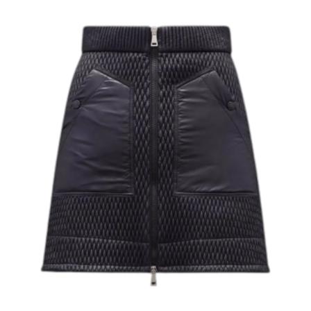 Moncler, Short Skirts Czarny, Kobieta, Rozmiar: XS