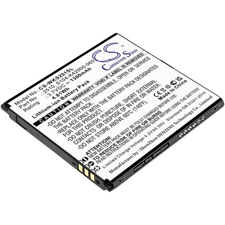 Batteri til SmartPhone, Mobil til WIKO Sunny 2, V2510