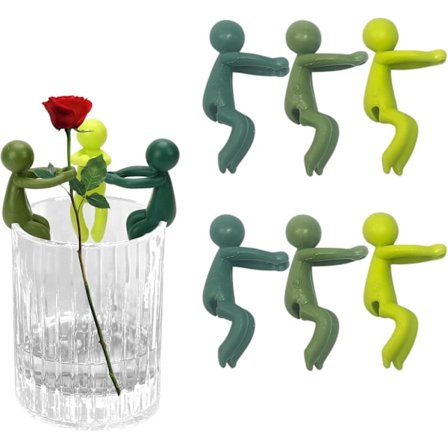 6 stk. Planteforplantningsvenn, planteavskjæringsholder plantestøtter for knopper, stengler, skudd og avskjæringer, vekstverktøy for 