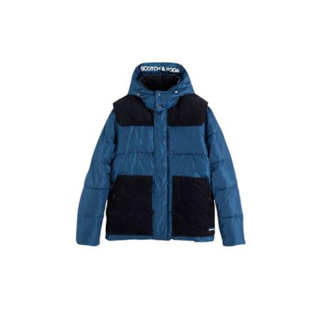 Scotch & Soda Quilted Jakke Blå, Herre
