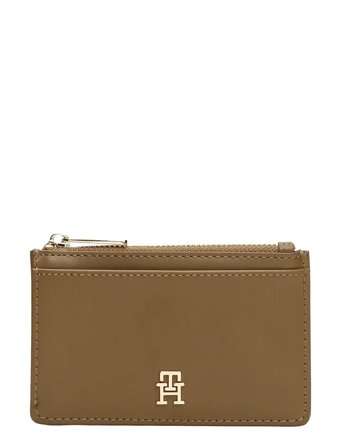 Tommy Hilfiger Th Icon Long Cc Holder - Beige - ONE SIZE