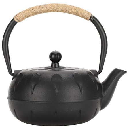 0,6L støbejerns tekande kedel vintage imiterer japansk stil ubehandlet vintage te service gave dekoration
