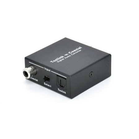 Optisk till koaxial koaxial till optisk digital ljudomvandlare