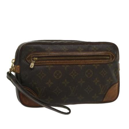 Louis Vuitton Vintage, Pre-owned Marly Dragonne bag Bruin, Dames, Maat:ONE Size,leer