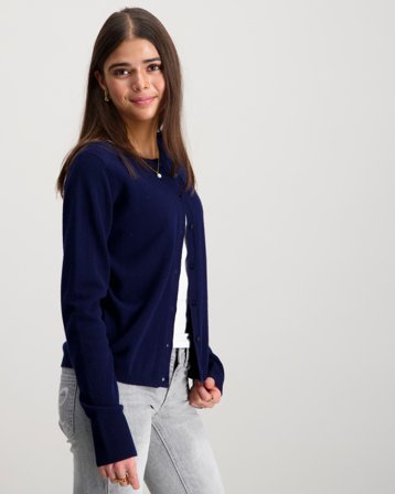 Sofie Schnoor CISSESY CARDIGAN Bleu Pulls Fille - Kids Brand Store