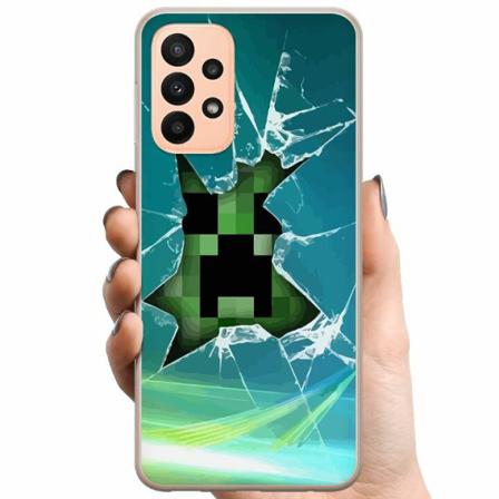 Samsung Galaxy A23 5g Tpu Mobilskal Minecraft