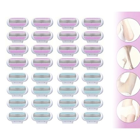 16-pak Barberblade til Kvinder – Kompatible med Gillette Venus