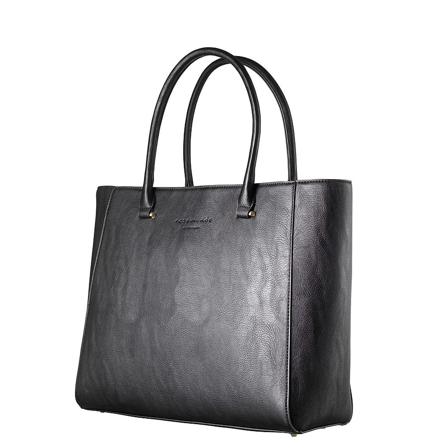 Rosemunde Shopper Sort/Guld, 32x36 cm, Tøj & Bolig, Tasker & Punge, Shoppere